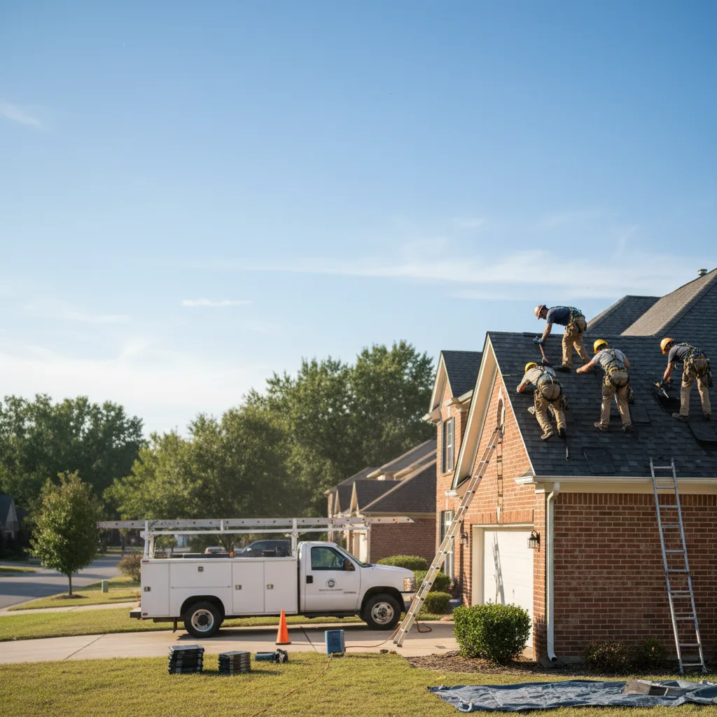 Roof Repair in Biscoe